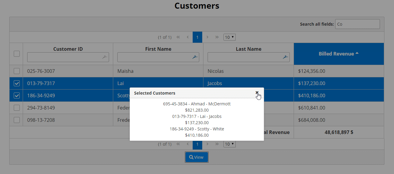 primeFacesJSFTableOverview