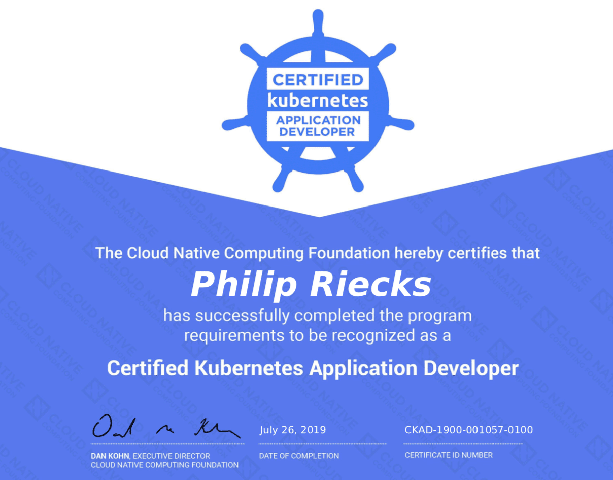 ckadCertificatePhilipRiecks