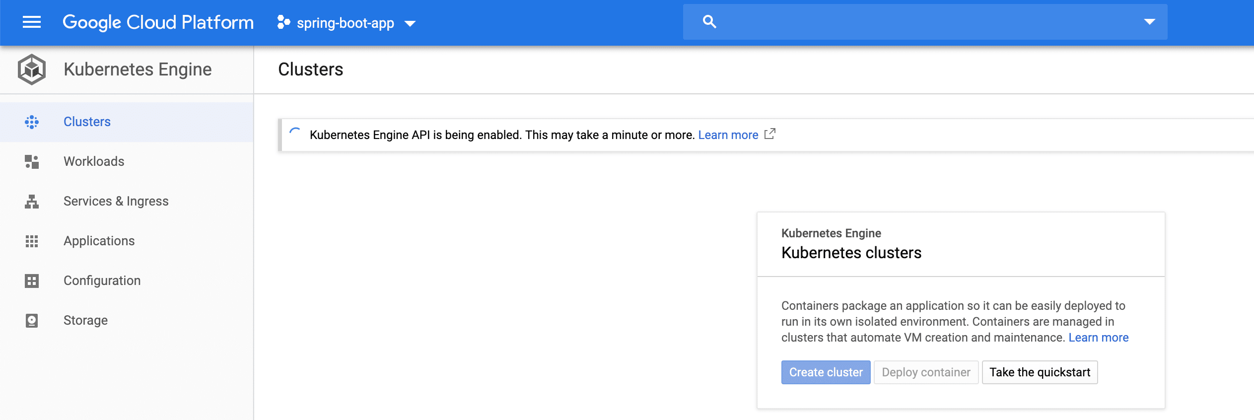 googleCloudConsoleCreateCluster