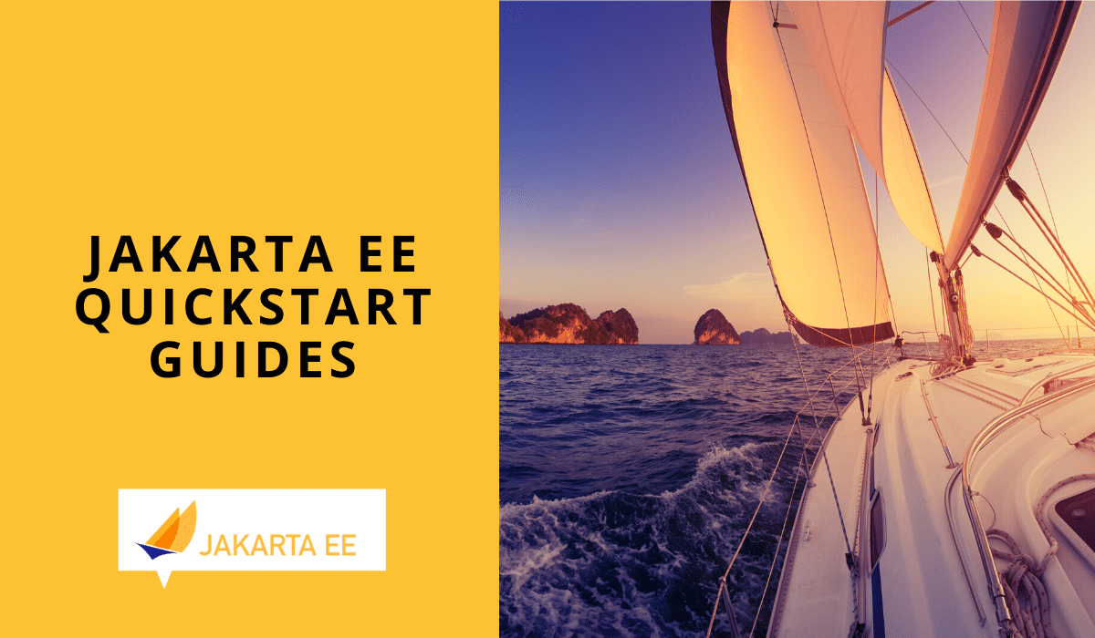 Jakarta EE Quickstart Guides Blog Logo