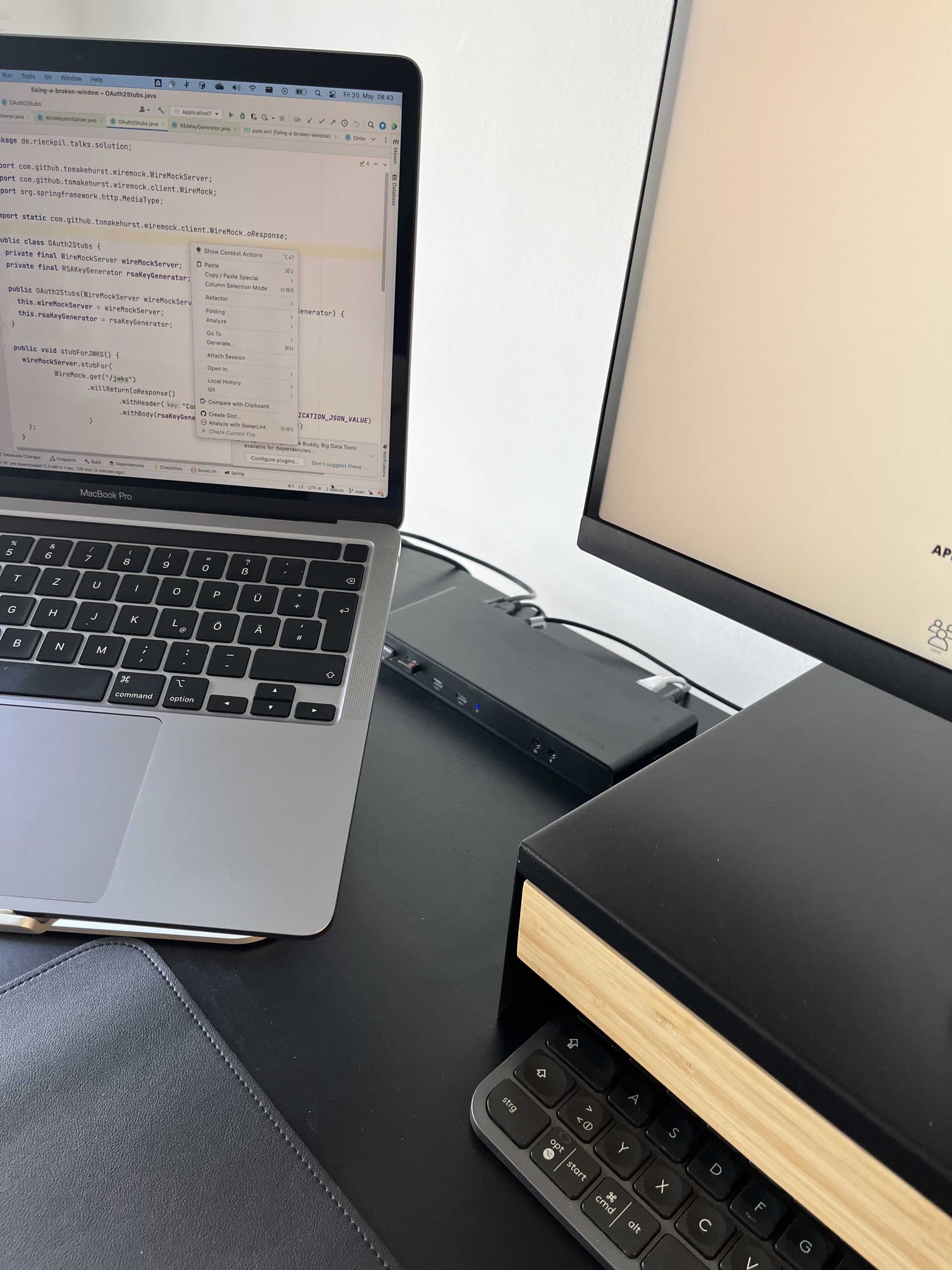 Work from Home Java Developer Docking Station
