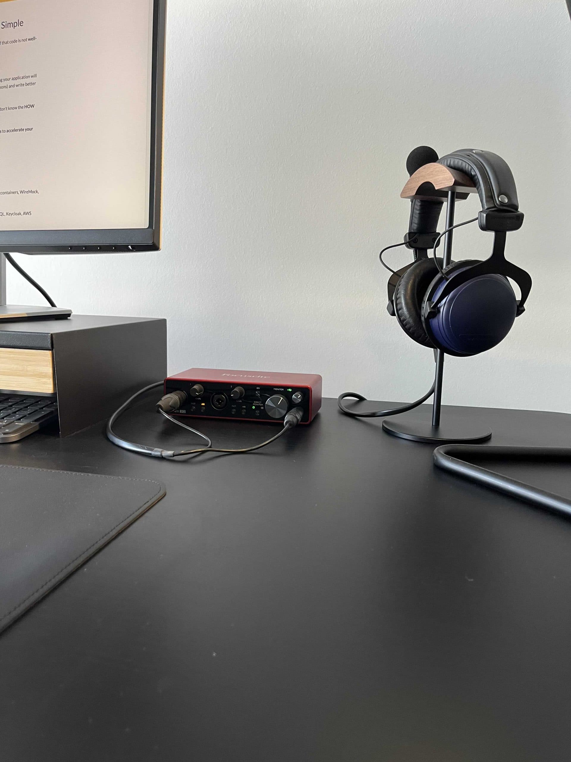Work from Home Java Developer Recording Gear