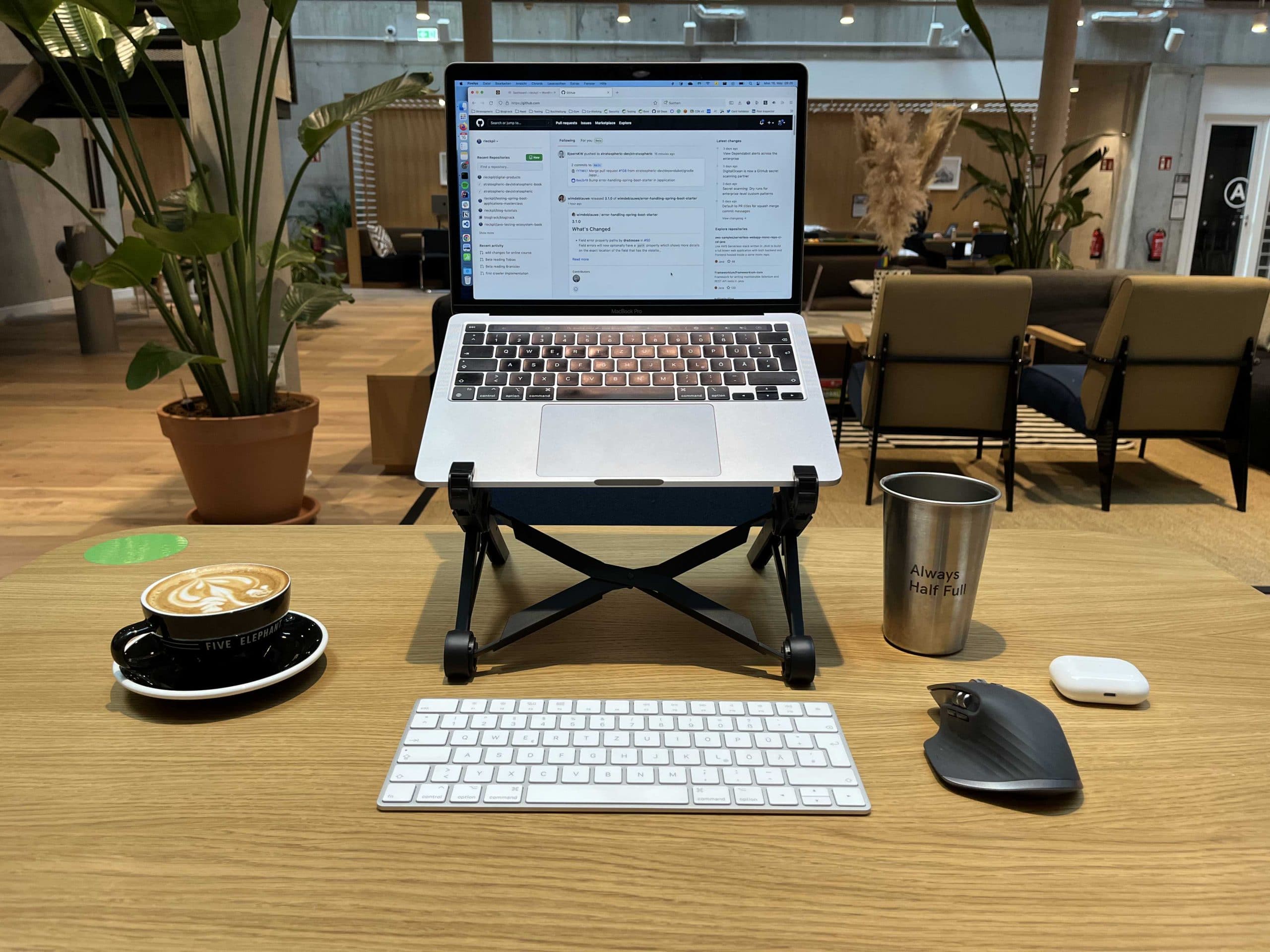 Work from Remote Java Developer Co-Working Setup